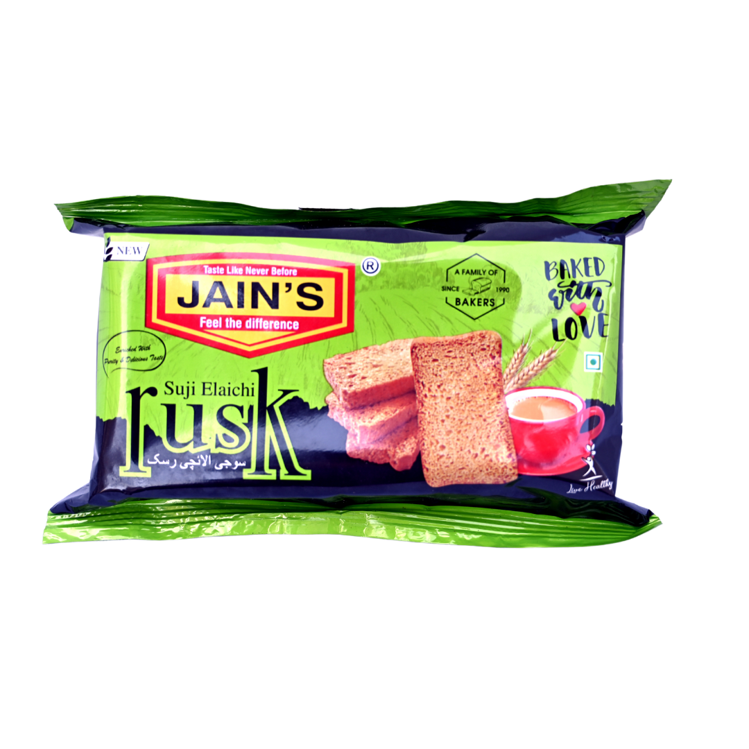 Suji Elaichi Rusk - Jain's by Nature Fresh Foods